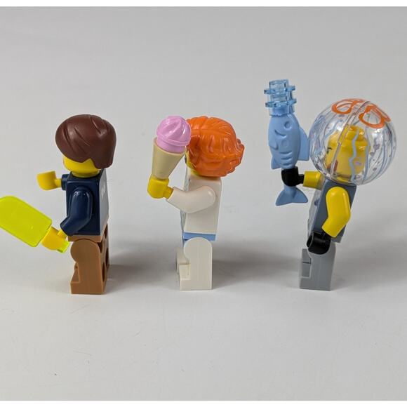 Lego Ninjago Movie 2017 Minifigure Lot Henry njo351 Lauren njo350 Jelly njo352 - Picture 2 of 4